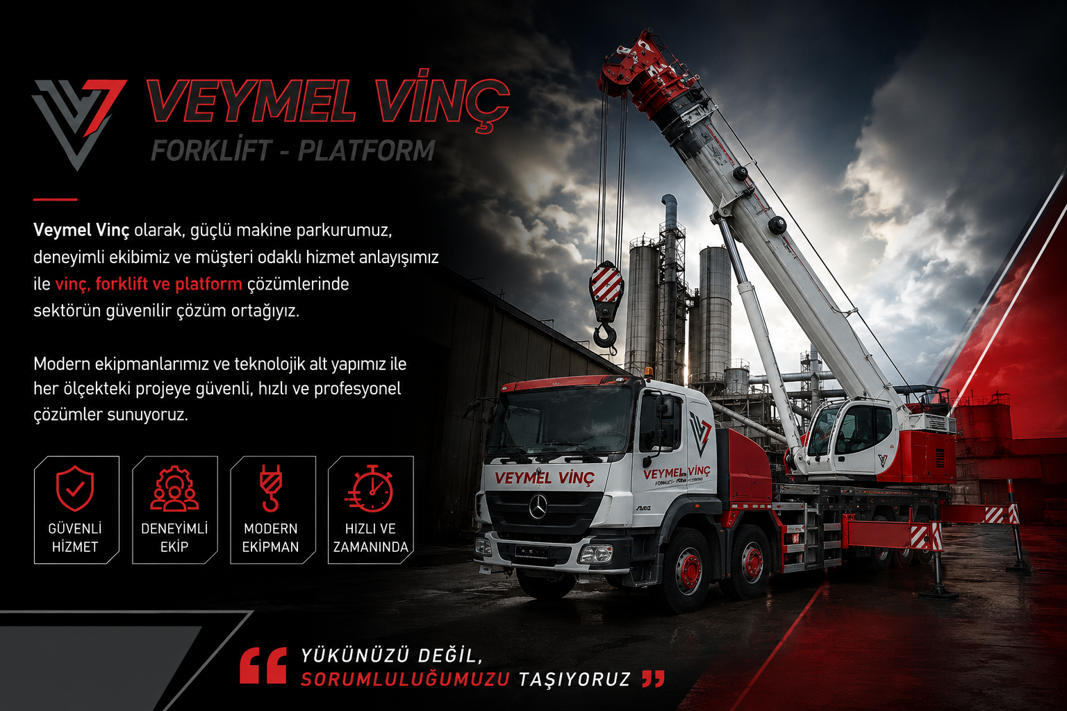 Veymel Vinç Kurumsal Filo Operasyonları